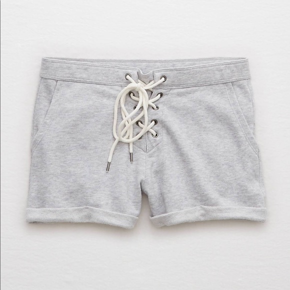 aerie Pants - Aerie Lace up sweat short